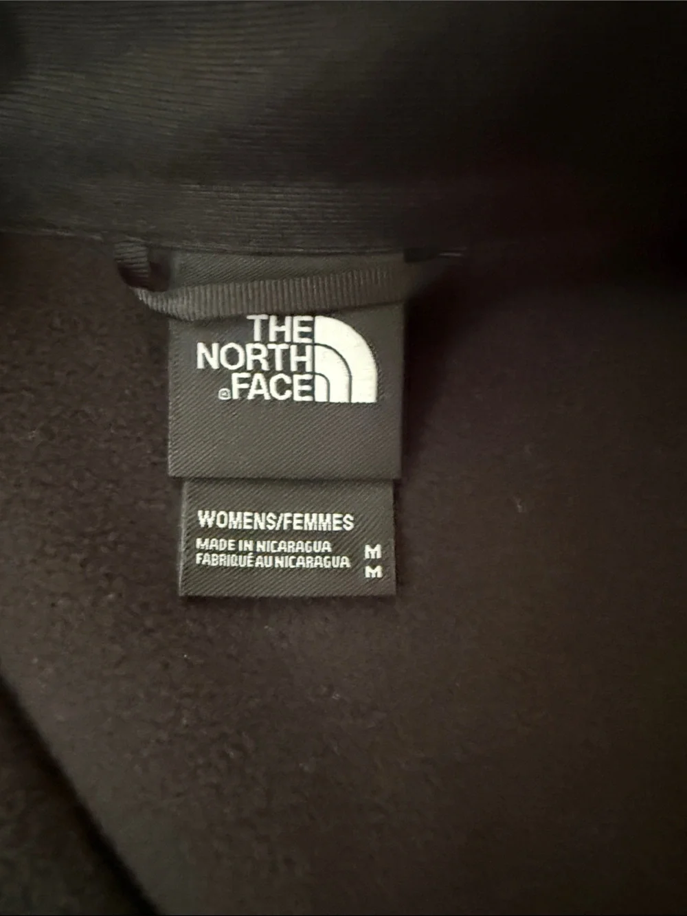 LIKE NEW! The North Face Black Softshell Jacket with Logo